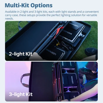 GODOX Litemons LED Panel Light LP400R/Bi LP600R/Bi LP1200R/Bi LED Dimmable High Brightness Photography Fill Light Control Studio detail image