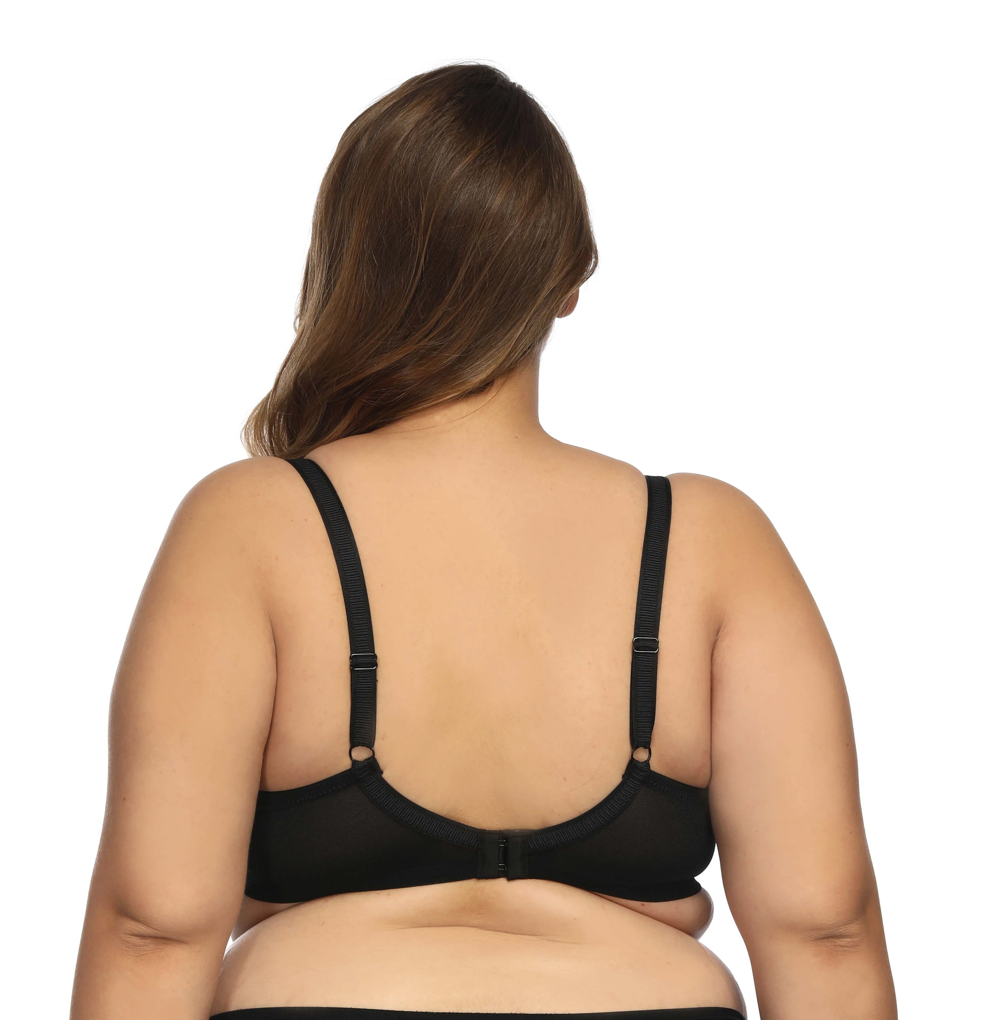 Big Adjustable Back Closure Comfortable Full Cup Super Plus Size Bra for Women