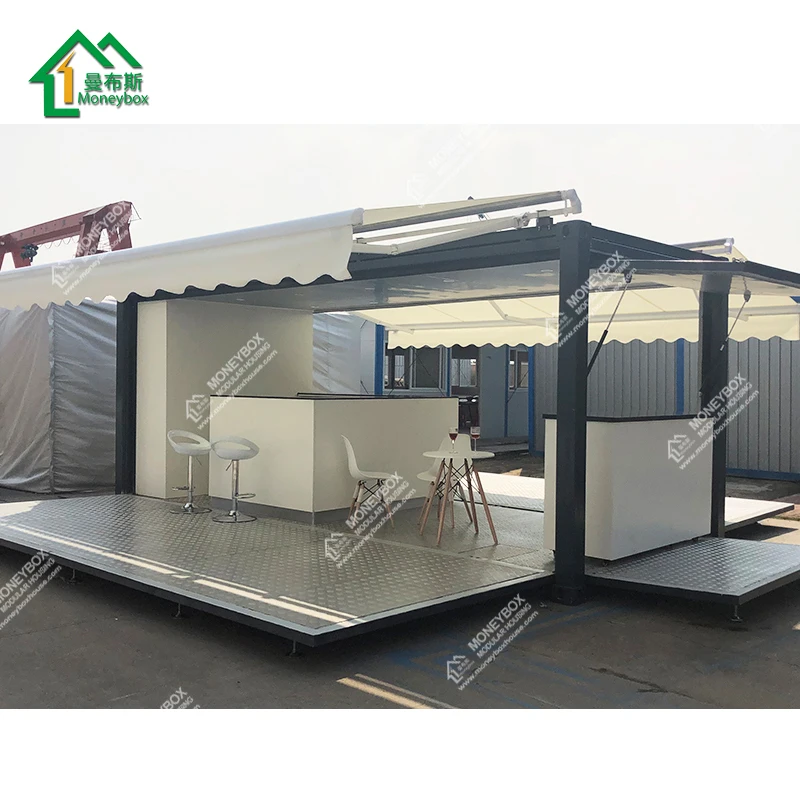 Portable Small Economical Prefab Container Coffee Shop
