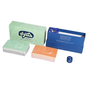 Custom Printed Arabic Playing Cards Adult Kid Family Arabic Card Board Games