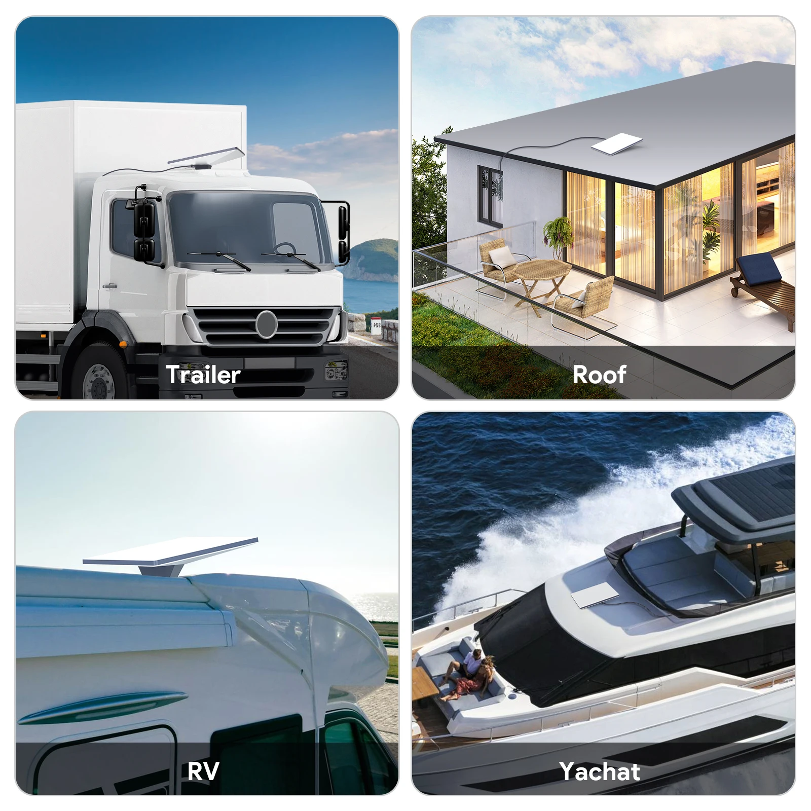 Supporto Per Starlink Mini In Alluminio - Montaggio Per Scale, Camper, Yacht, Tubi Da 2-5 Cm - Foto 14