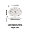 Oval plate