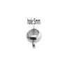 077 acier couleur argent 5 [0,98 g chacun]