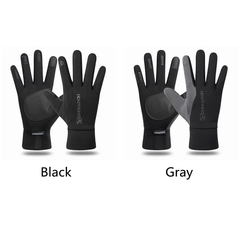 FF563 сохраняющие тепло уличные Нескользящие варежки с пальцами перчатки для пеших прогулок велоспорта лыж мужские зимние сенсорного