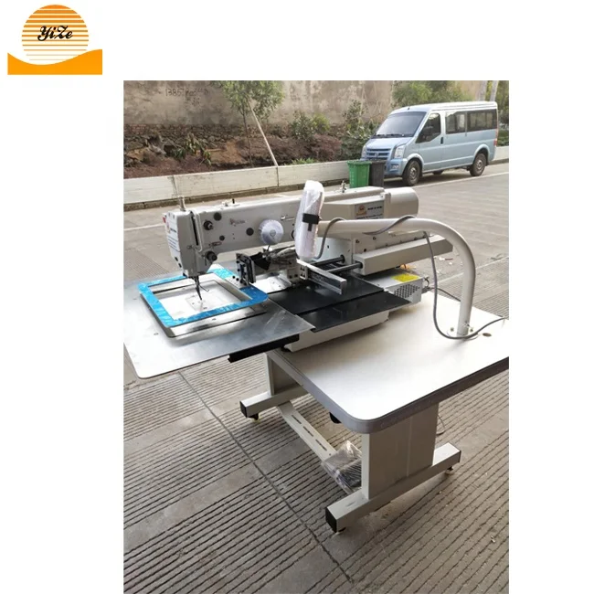 Electric Clothing Pattern Making Automatic Computer Control Programmable Leather Pattern Bag Backpack Dog Collar Sewing Machine