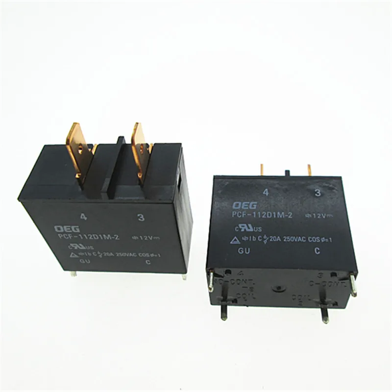 Kit 10 Peças Relé Miniatura MAD S 112 C 10a/120Vca 12Vcc
