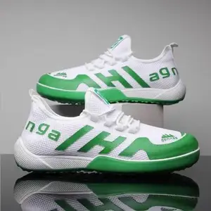 New Breathable Mesh Sports Shoes with Versatile Thick Sole Anti slip Casual Running Shoes