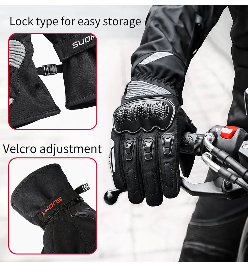 Best Sellers Long Motorcycle Gloves Waterproof Motocross Gloves Winter