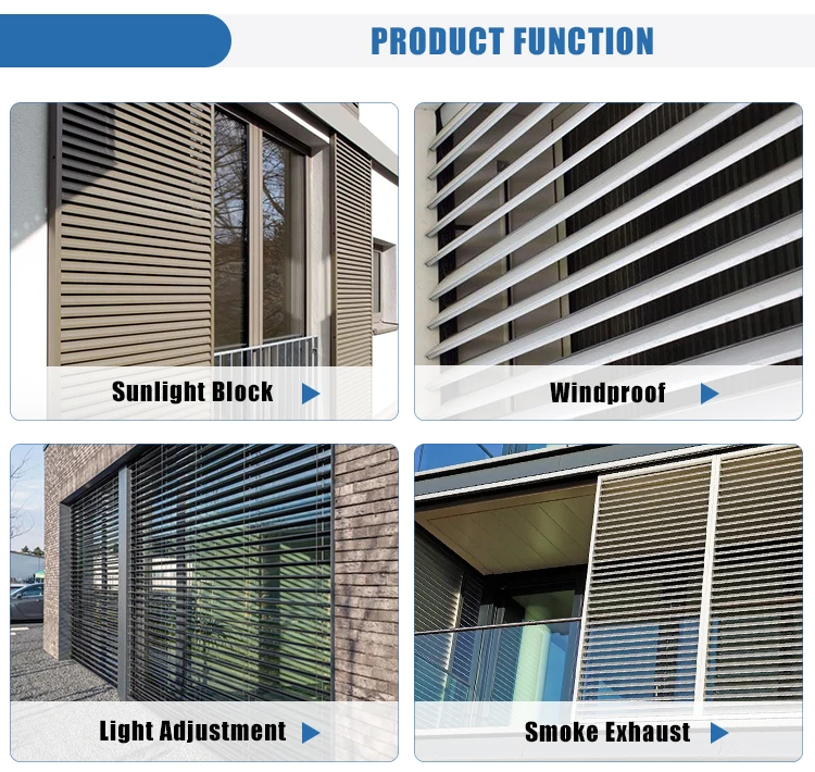 Wholesale Aluminium Sun Louvers For Building Exterior Facade - Buy ...