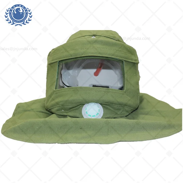 Custom Wholesale Sandblaster Helmet Sand Blast Hood Protector/Helmet For Sandblasting