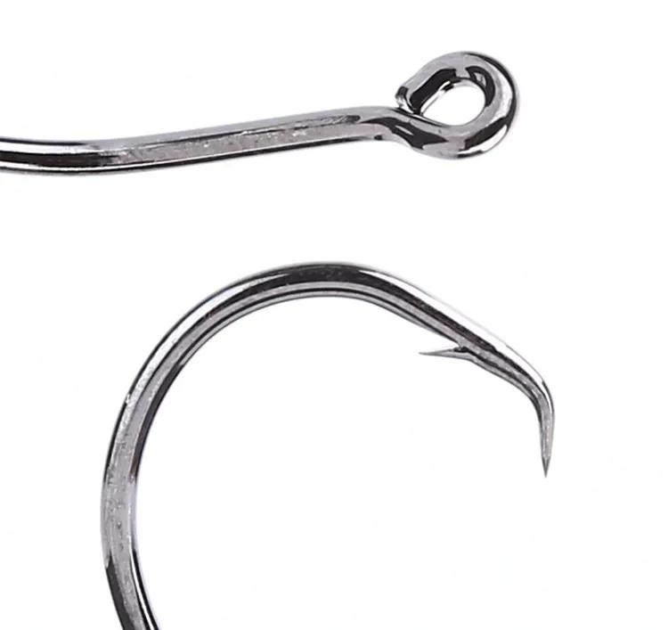 Mustad 39951 Carbon Steel Big Game Tuna Sea Fishing Circle Hooks ...