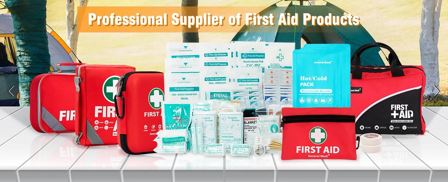 Hard Case First Aid Kit Box OSHA First Aid Emergency Kit for Outdoor ...