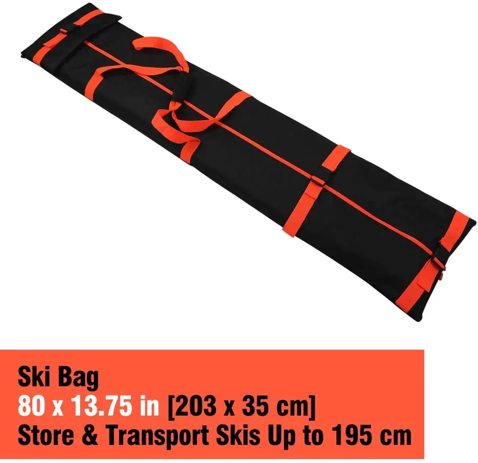 Уличная спортивная сумка для лыжных ботинок, мягкая сумка для сноуборда и лыж из водонепроницаемой ткани Оксфорд