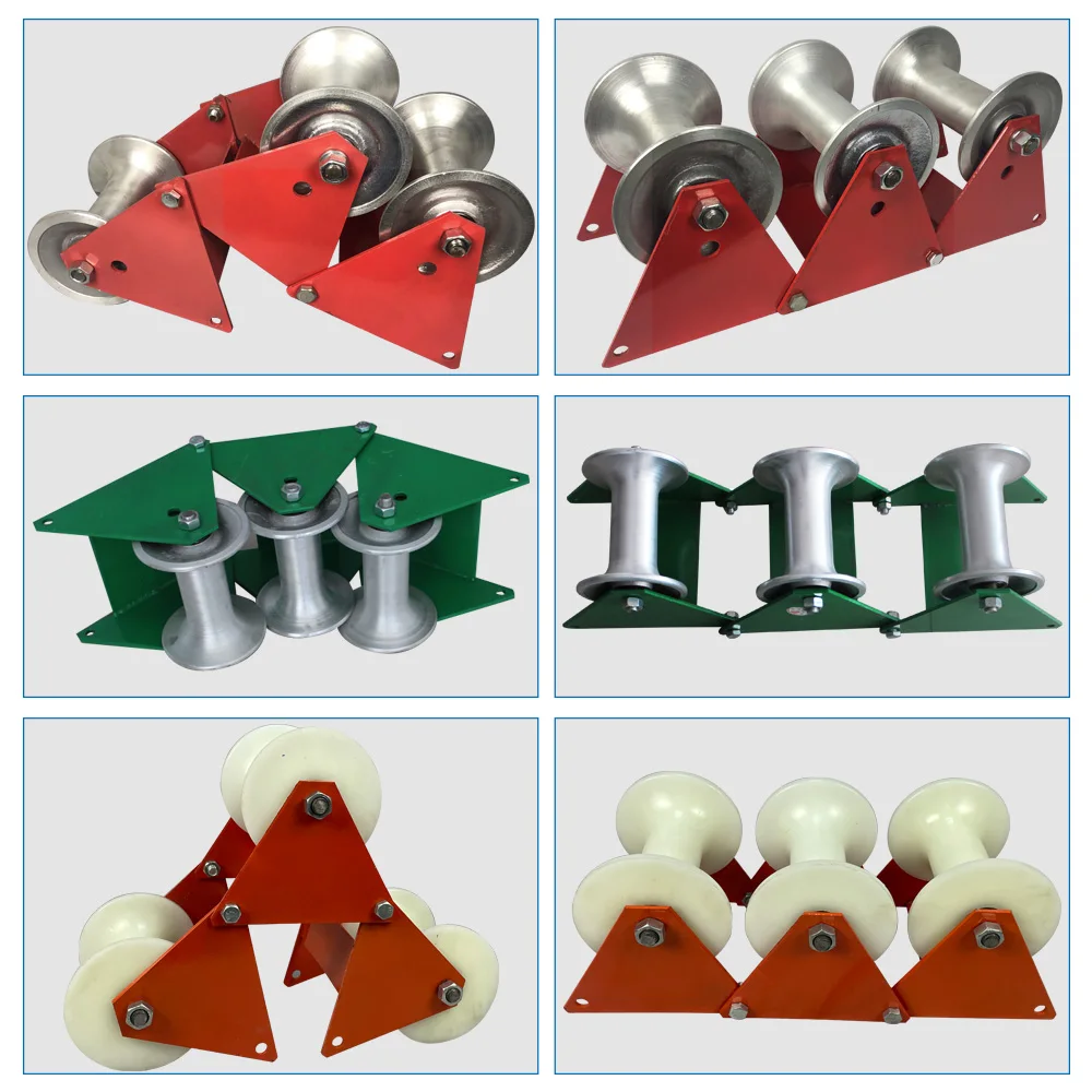 Cable Roller Stand with Aluminium Wheel - Lightweight & Versatile