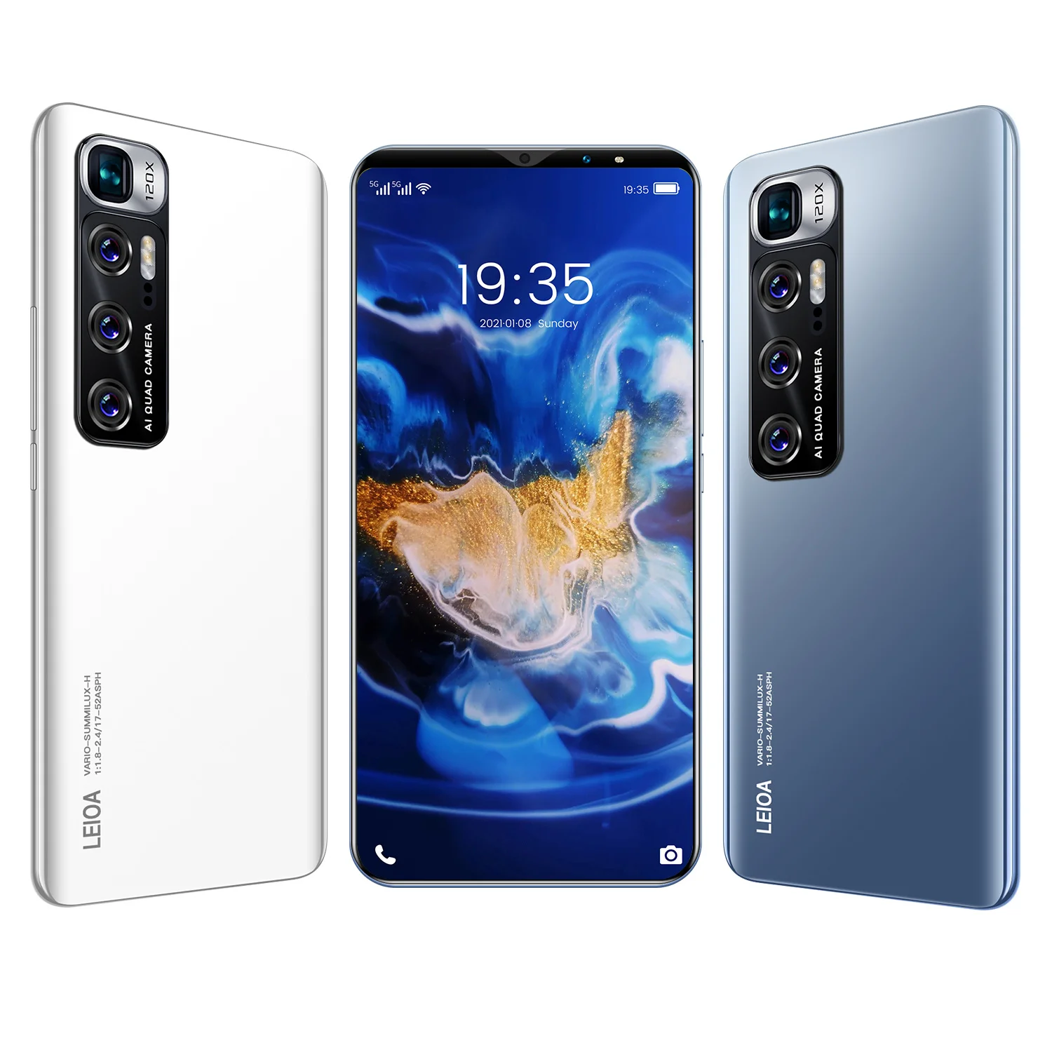 Смартфон M10 Plus на Android, экран 6,1 дюйма, 6 ГБ + 128 ГБ
