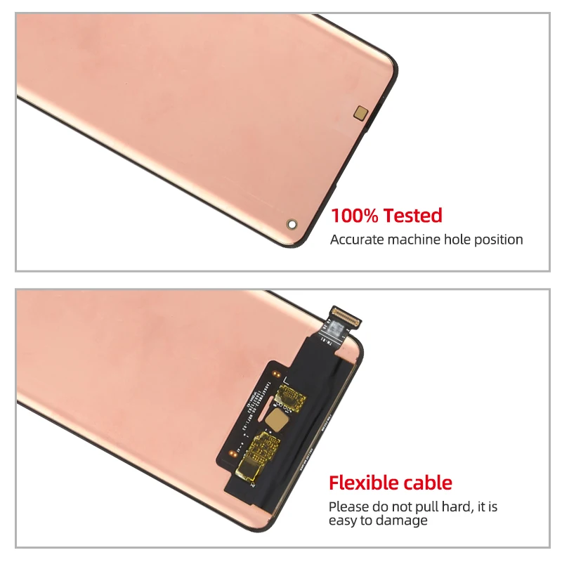Schermo LCD AMOLED Touch Per Oppo Find X3 Neo CPH2207 - Nero - Nuovo