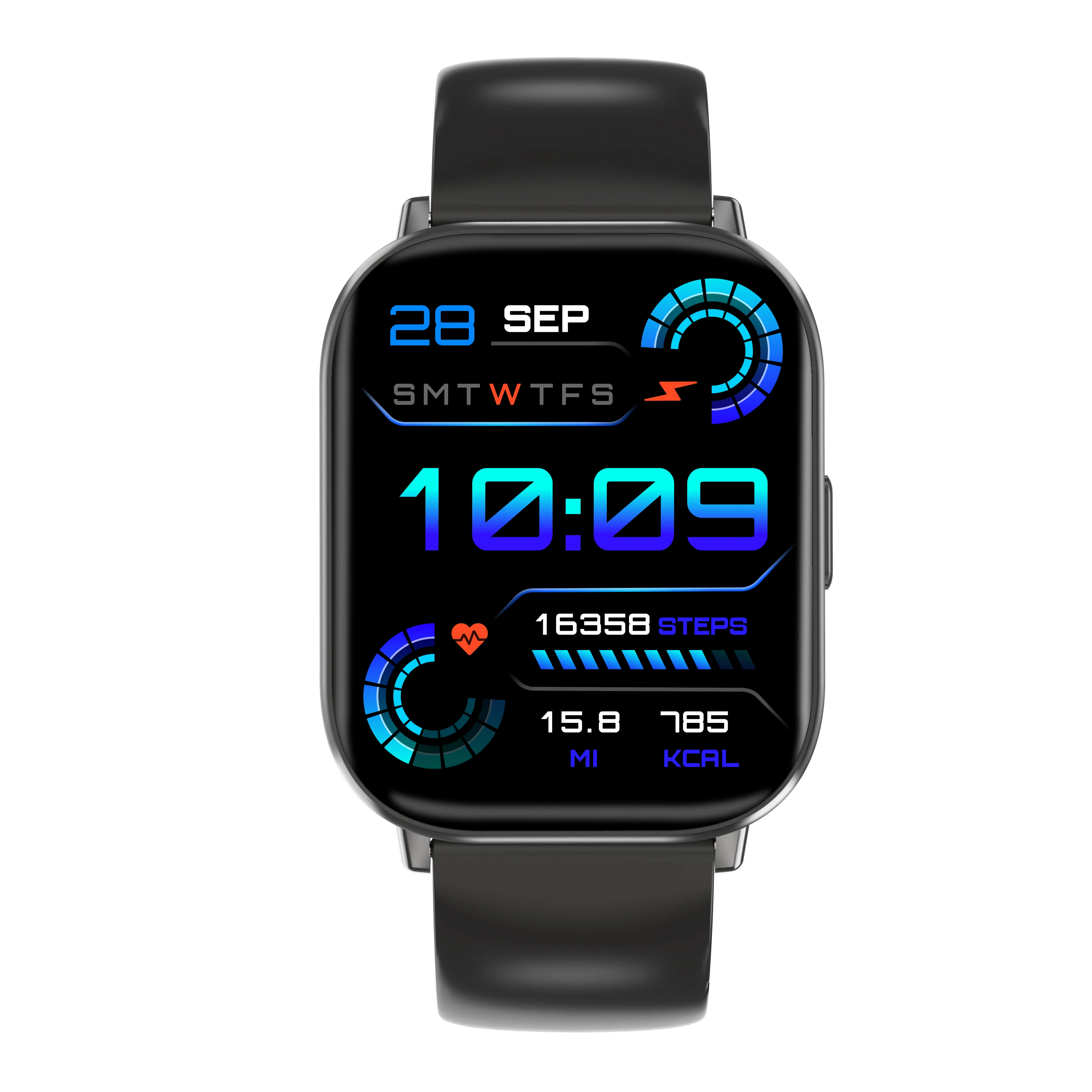 G127 Smart Watch 2,01 Zoll quadratischer Glasbildschirm günstig