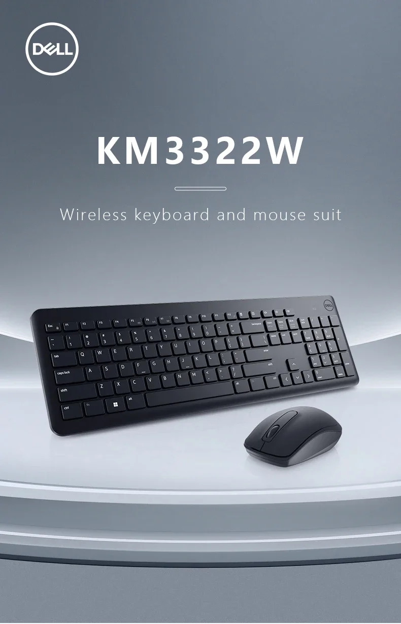 Dell Km3322w Wireless Keyboard Mouse 1000 Dpi Combo 2.4ghz Wireless Black Buy Dell Wireless