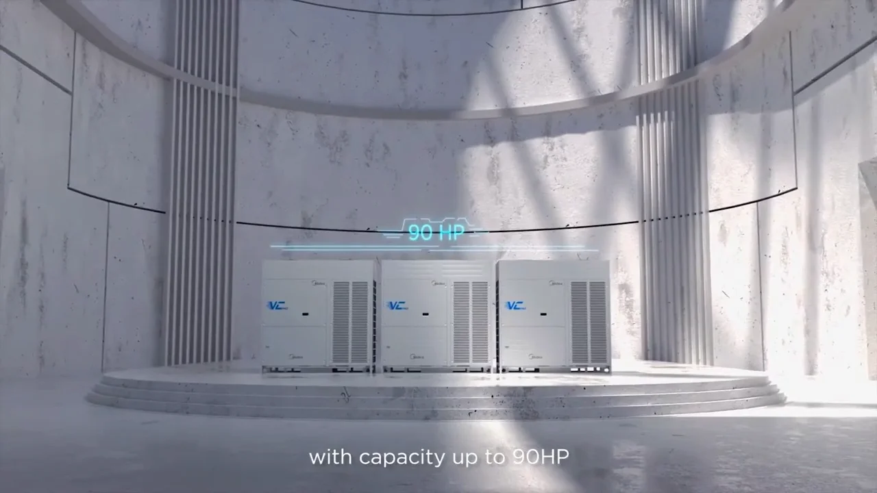 Midea Brand Multisplit Ac Unit High Reliability 68hp 191kw Cooling