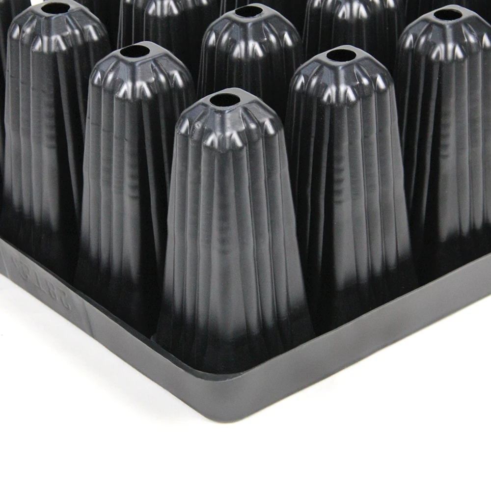 28 Cell Deep Root Growing Plastic Seed Tray Forestry Seedling Seed Starter Tray