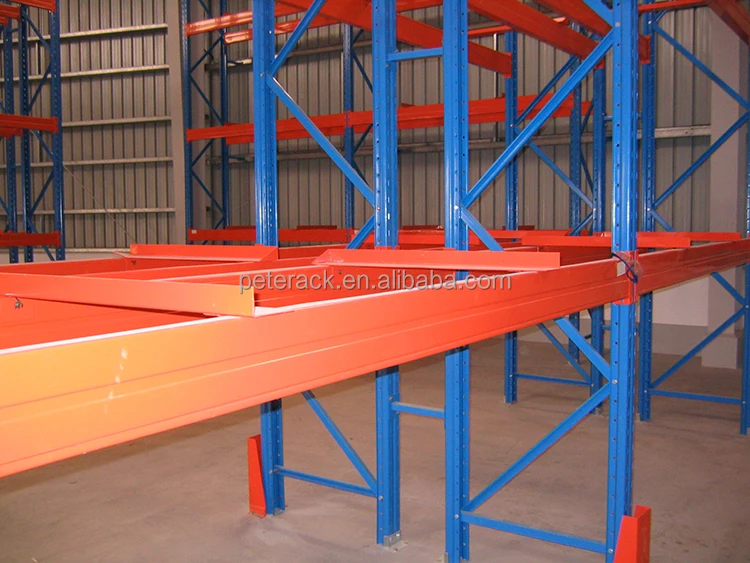Warehouse Pallet Rack Post Protectors Column Corner Guard Racking Post Protector 9