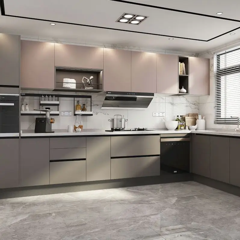OPPEIN Kitchen and Bathroom Set Furniture Vietnam Buying Base Kitchen Cabinets for Sale