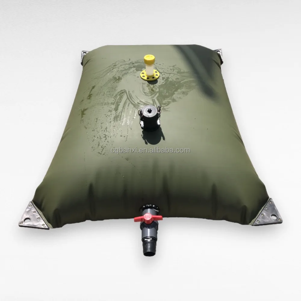 Customized Collapsible Flexible PVC/TPU Pillow Shape Water Bladder Tank Water Treatment Machinery