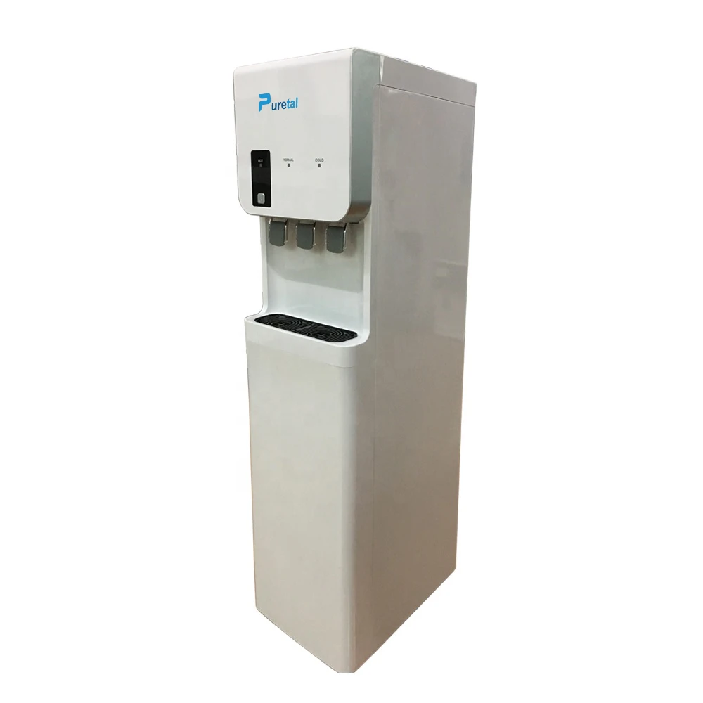 Factory Price Stand Direct Pipping Cold and Hot POU Reverse Osmosis or Uf Filter Water Purifier Dispenser with R134A Compressor