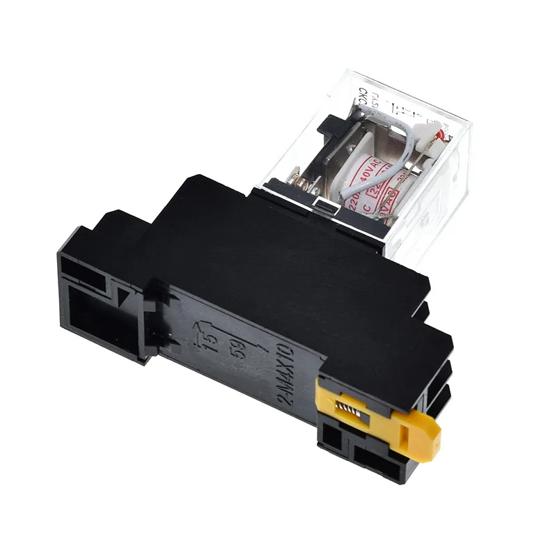 12V 24V DC 110V 220V AC 10A 8PIN Coil Power Relay DPDT LY2NJ