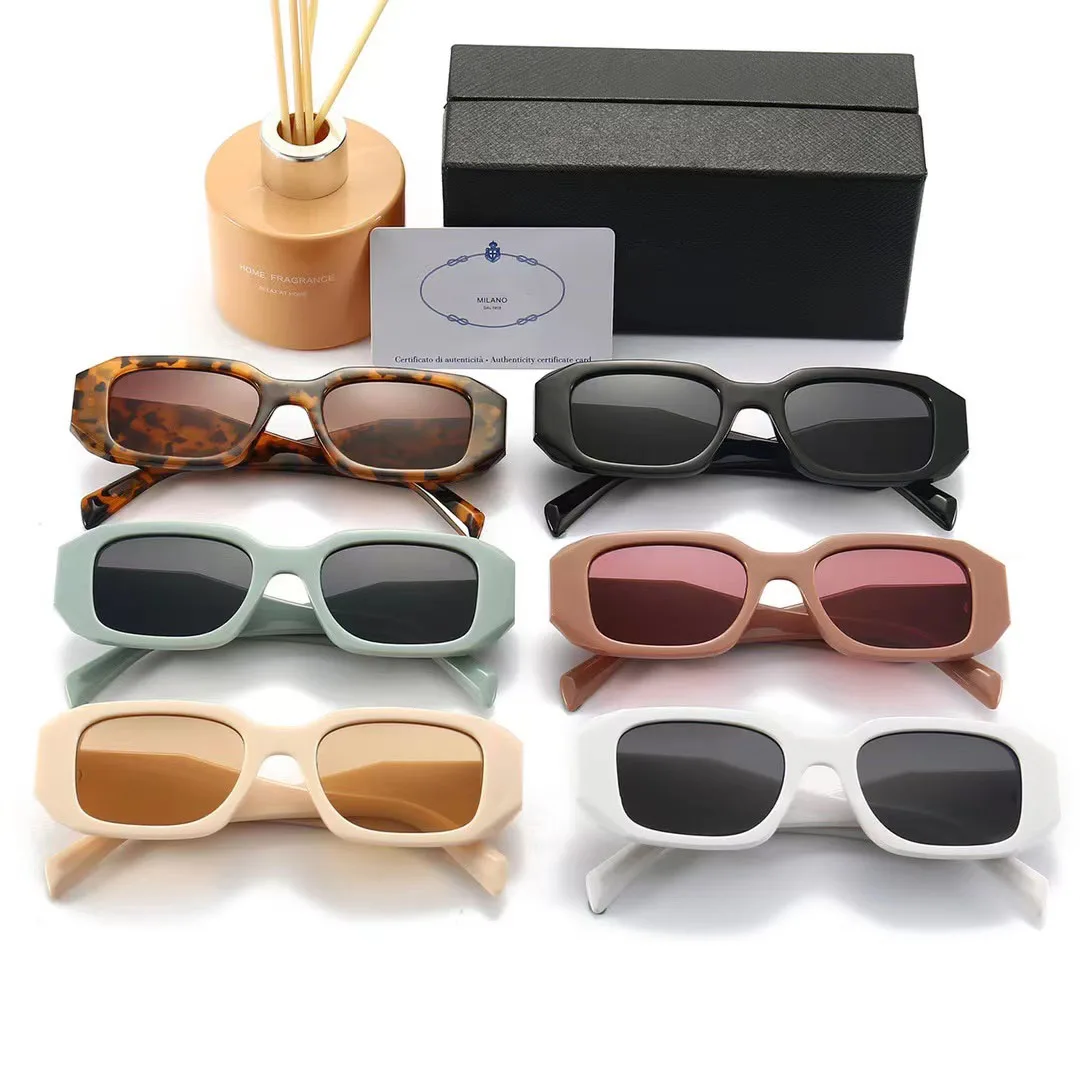 Newest Fashion Unisex Luxury Glasses Shades Rectangle Square Designer ...