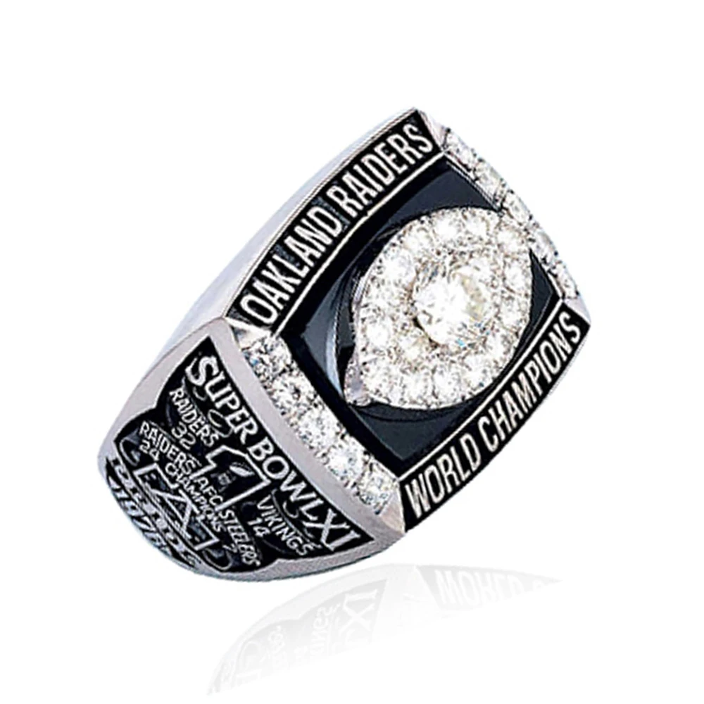 Lowest Price 1976 Oakland Raiders Super Bowl Ring Replica – 4 Fan Shop