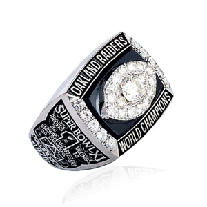 1976 Oakland Raiders World Championship Ring Custom Made Wholesale Group Memory Ring