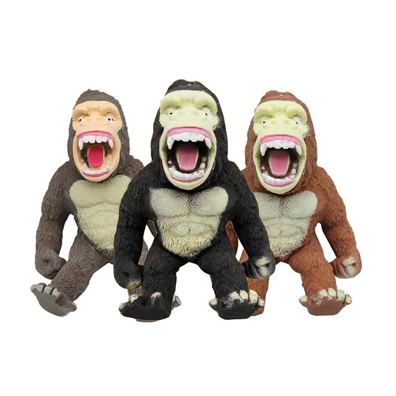 Monkey Squishy Squeeze Toy - Stress Reliever for All Ages
