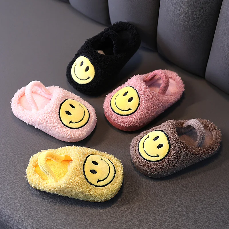 Pantufa Infantil De Algodão,Chinelo De Pelúcia De Outono E Inverno Para  Meninos E Meninas,Crianças De 1-3 Anos De Idade - Buy Do Bebê Do Algodão  Chinelos Outono E Inverno Chinelo,Meninos Menina Dos