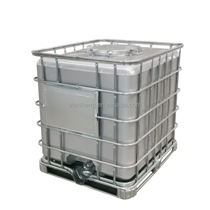 Китайские Контейнеры из нержавеющей стали SS304/SS316L 1000L IBC для хранения химических