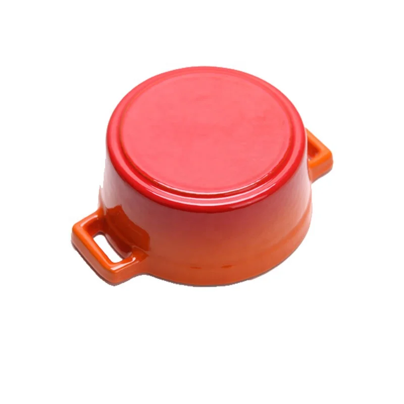 
Мини Cocotte эмалированный чугунный голландский горшок для духовки 