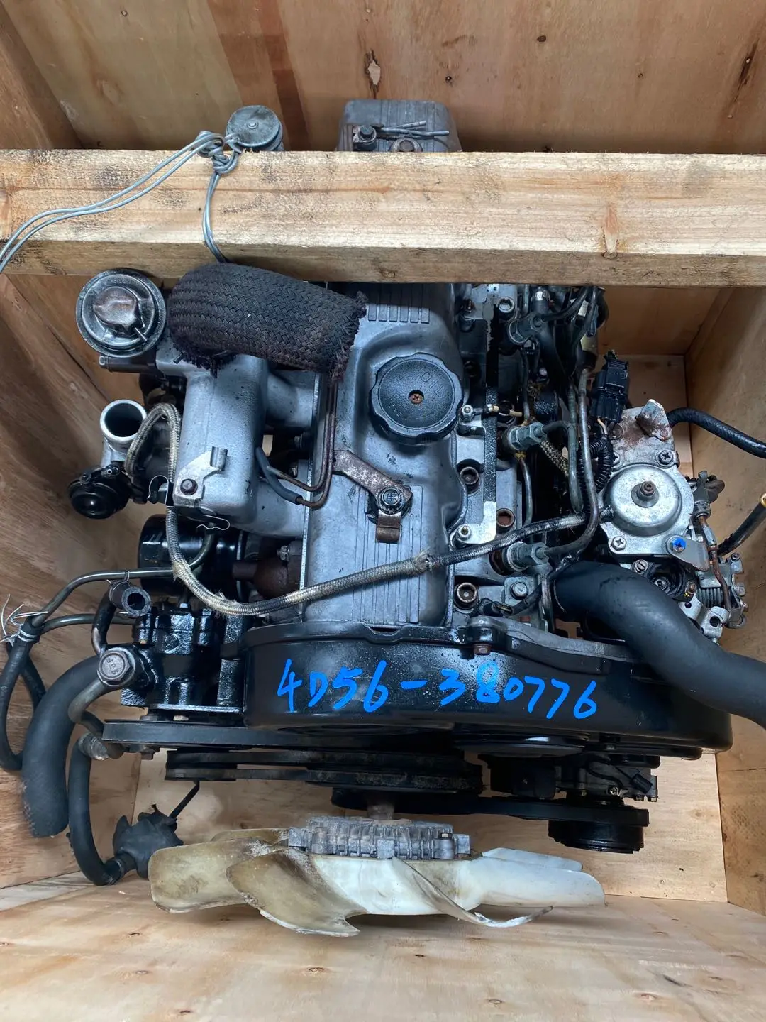 Japanese Used Diesel Engine Fit for Mitsubishi 4D56 4D56T Engine Good Running Condition
