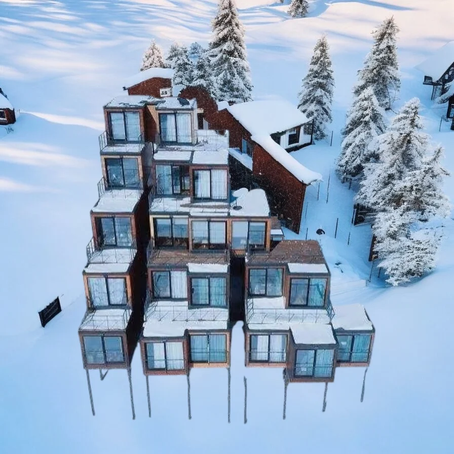 Detachable Container House with Kitchen and Toilet