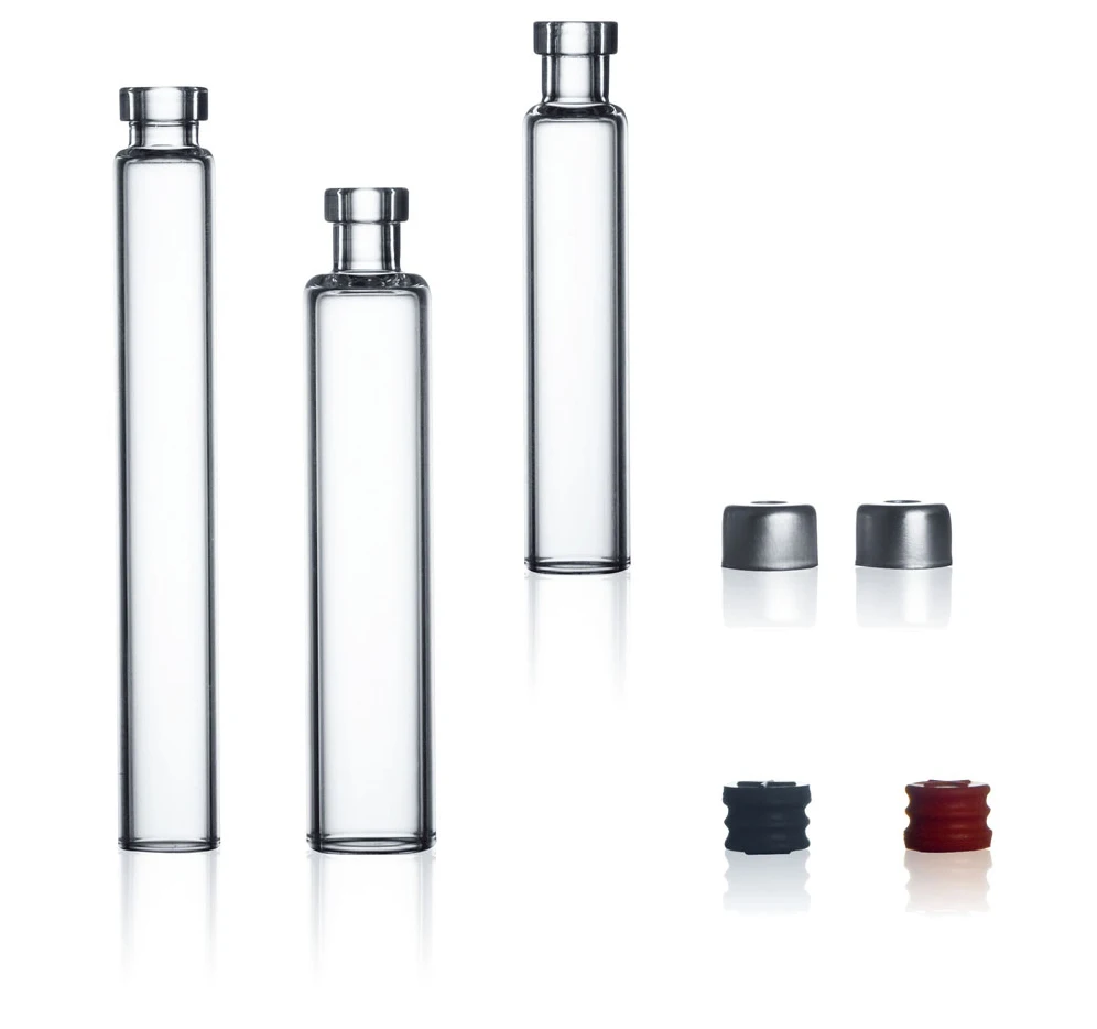 1.5ml 1.8ml 3ml Transparent Medical Empty Disposable Glass Cartridge Pharmaceutical Use