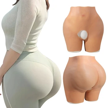 Xinxinmei Silicone Butt Artificial Open Crotch Hip Lifter  Buttock Silicone  And Butt Lifter Bum Lift Shaper Silicone Buttocks