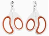 Coupe-ongles orange à un trou