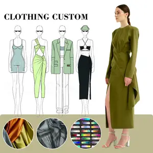 Clothing Manufacturers Custom OEM/ODM High Quality Apparel Verified China Suppliers Cut Sew Design Women Casual Dress Factory