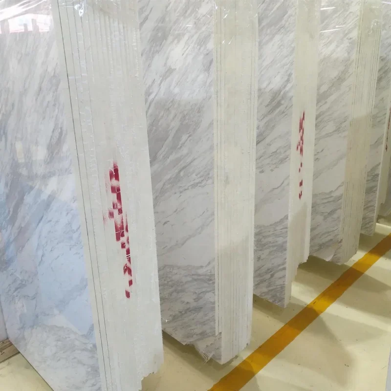 bookmatched volakas marble vein match marble slab flooring-3