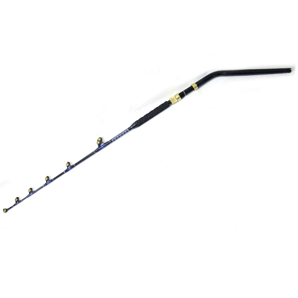 Cold Water Pac Bay Roller Guides Trolling Fishing Rod Fresh Water Squid Boat Fishing Rod 165cm Big Game Fishing Rods