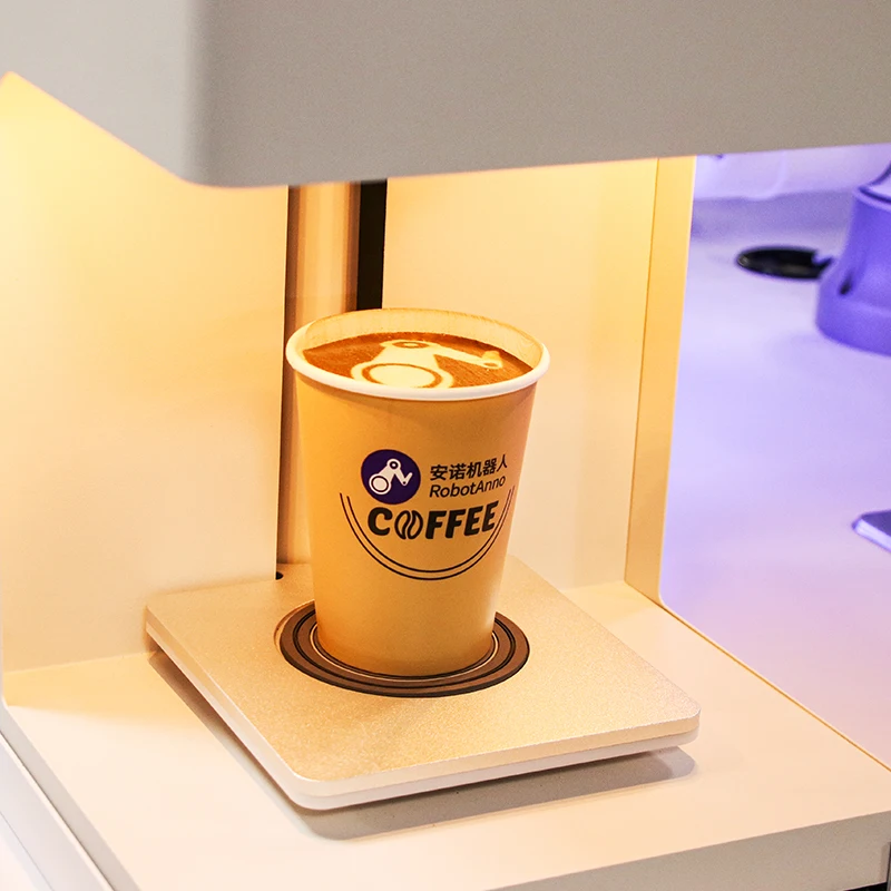 RobotAnno Commercial Robot Coffee Barista Latte Art Machine AI Smart Automatic Vendding Machine Coffee Robot for Commercial Use