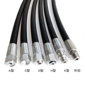 Hydraulic tubing with connector
