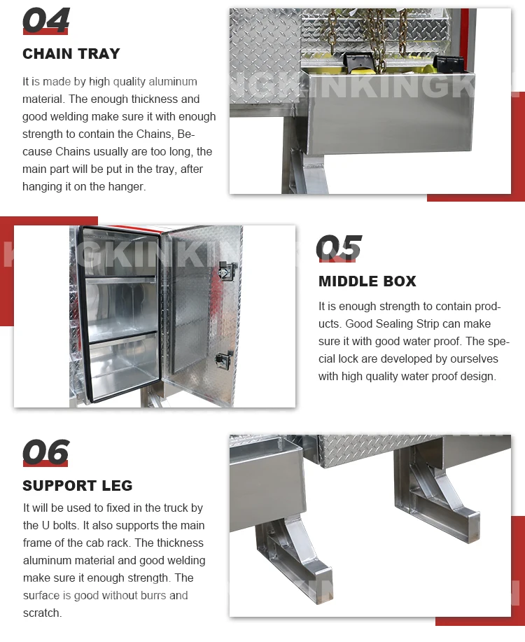 Aluminum Headache Rack for Semi Truck - Durable & Versatile