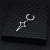 E064-Silver 5 Wide Ear Clip (For Non-Pierced Ears, 1 Piece)