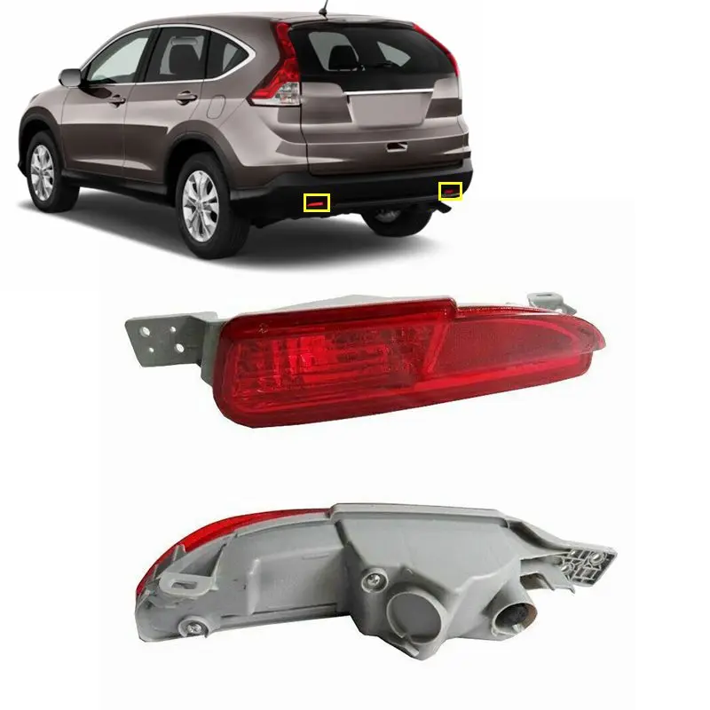 auto parts OEM rear bumper lamp rear red fog light reflector for Honda CRV RM1/2/3/4 2012-2014