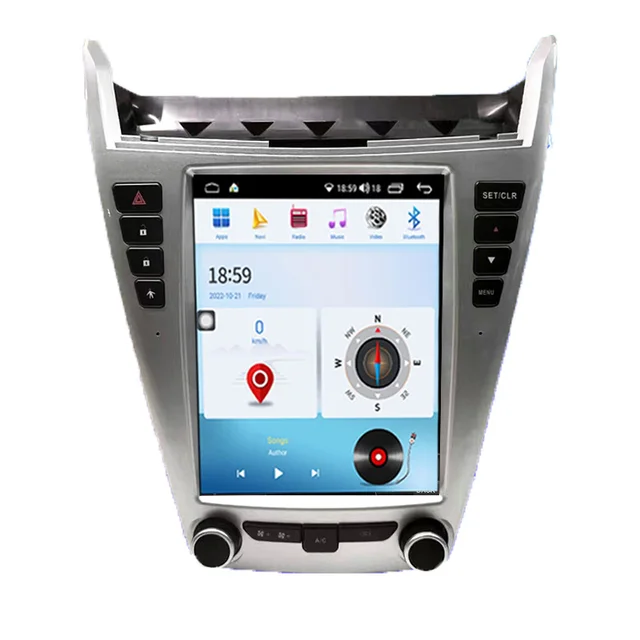 Pentohoi Vertical Screen For Chevrolet Explorer Equinox 2010-2017 Tesla Style Android 12.0 Car Radio Gps Navigation Audio WIFI